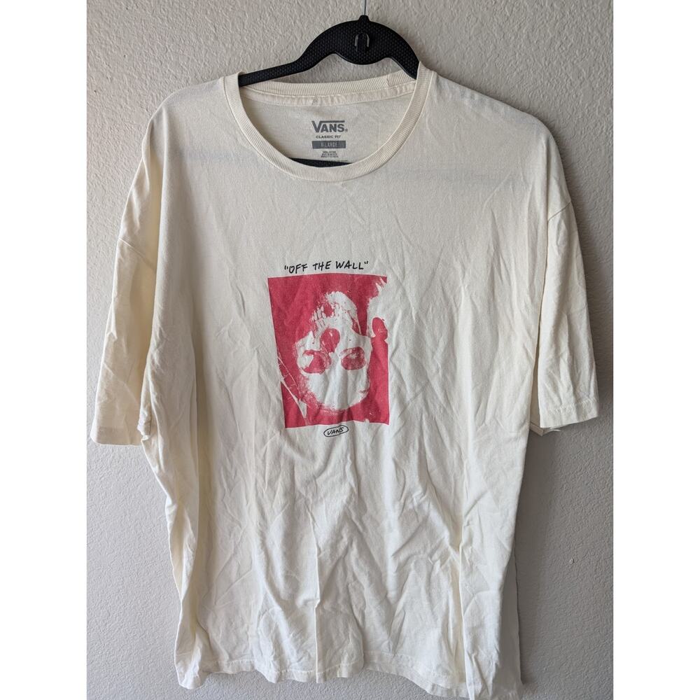Vans Boxed Skull T-Shirt Size XL
